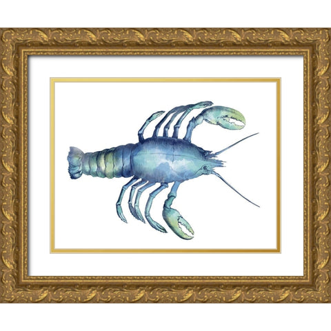Sea Friends 3 Gold Ornate Wood Framed Art Print with Double Matting by Prime, Marcus
