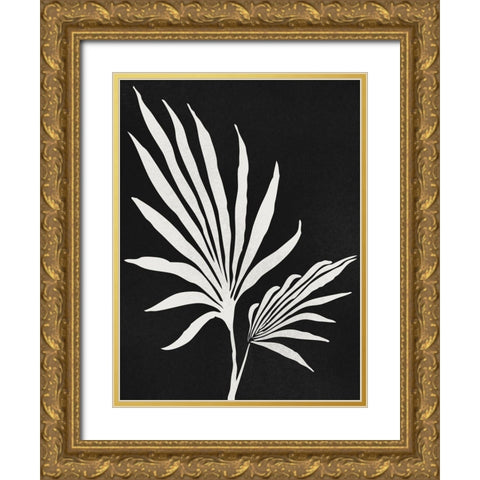 Silhouetted Growth Gold Ornate Wood Framed Art Print with Double Matting by Prime, Marcus