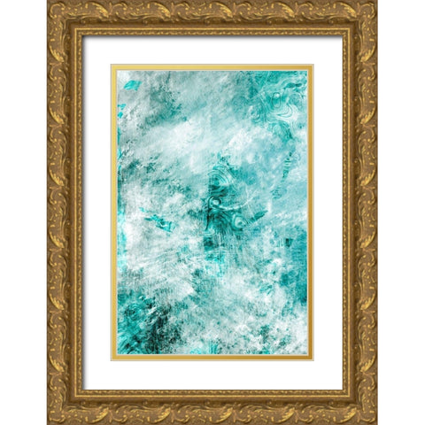 Aquatic Rush 2 Gold Ornate Wood Framed Art Print with Double Matting by Prime, Marcus