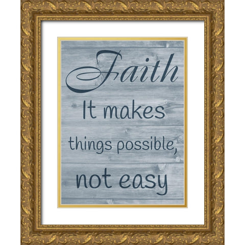 Faithful Possibilities Gold Ornate Wood Framed Art Print with Double Matting by Prime, Marcus