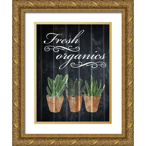 Fresh Organics 1 Gold Ornate Wood Framed Art Print with Double Matting by Prime, Marcus