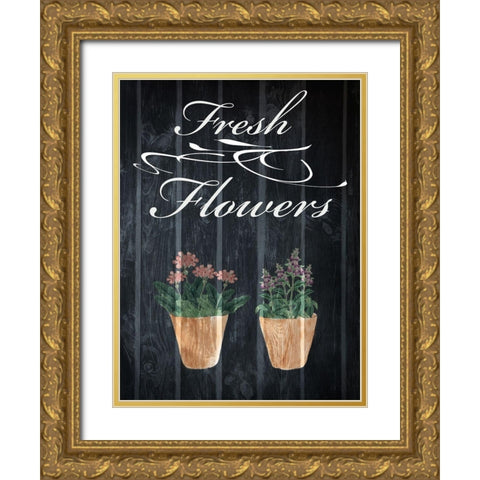 Fresh Organics 2 Gold Ornate Wood Framed Art Print with Double Matting by Prime, Marcus