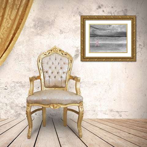 Barren Ocean 1 Gold Ornate Wood Framed Art Print with Double Matting by Prime, Marcus