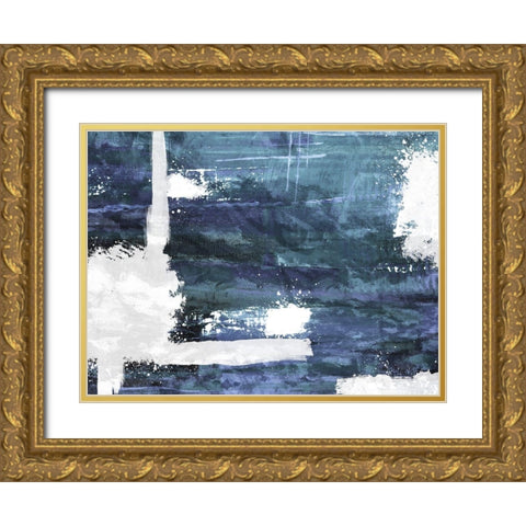 Abstract Desires Gold Ornate Wood Framed Art Print with Double Matting by Prime, Marcus