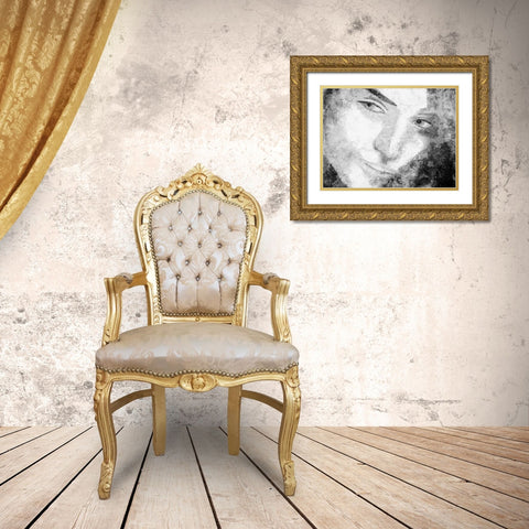 Abstract Beauty 2 Gold Ornate Wood Framed Art Print with Double Matting by Prime, Marcus