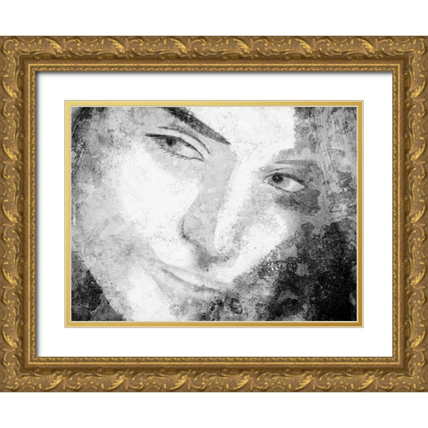 Abstract Beauty 2 Gold Ornate Wood Framed Art Print with Double Matting by Prime, Marcus