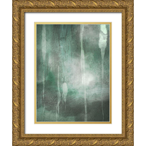 Jade Disturbance 1 Gold Ornate Wood Framed Art Print with Double Matting by Prime, Marcus