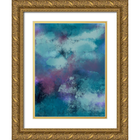 Amethyst Delight 2 Gold Ornate Wood Framed Art Print with Double Matting by Prime, Marcus