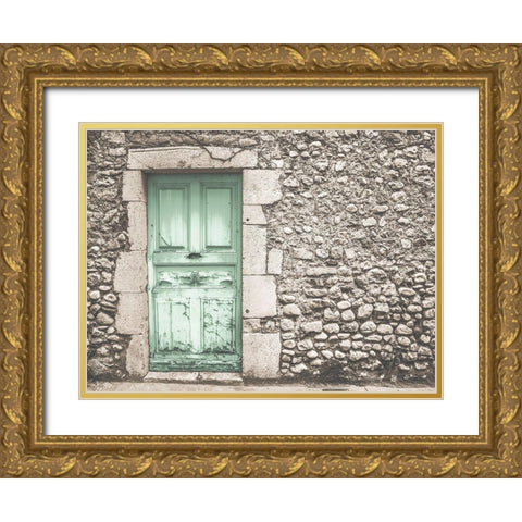 Quantum Doorway 1 Gold Ornate Wood Framed Art Print with Double Matting by Prime, Marcus