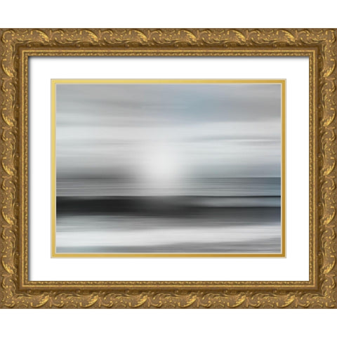 Muted Oasis 1 Gold Ornate Wood Framed Art Print with Double Matting by Prime, Marcus