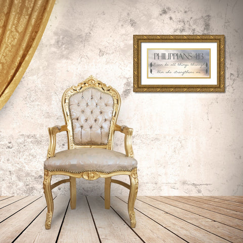Heavenly Philippians 2 Gold Ornate Wood Framed Art Print with Double Matting by Prime, Marcus