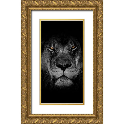 Powerful Resilience 2 Gold Ornate Wood Framed Art Print with Double Matting by Prime, Marcus