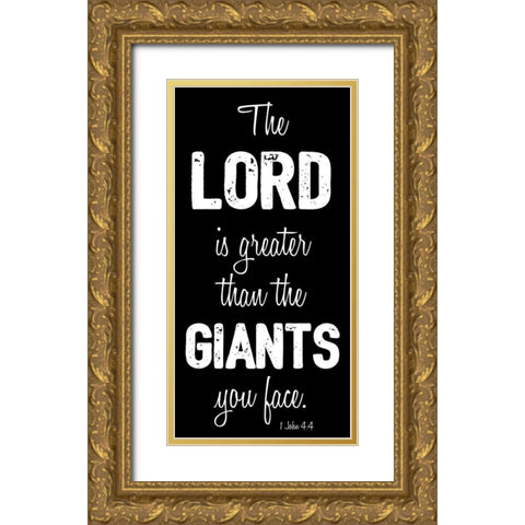 Great Lord Gold Ornate Wood Framed Art Print with Double Matting by Prime, Marcus