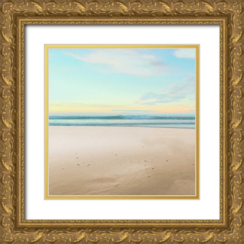 Sea Of Imagination 1 Gold Ornate Wood Framed Art Print with Double Matting by Prime, Marcus