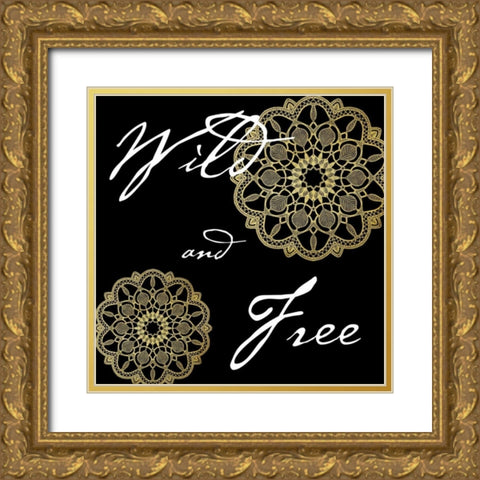 Forever Wild Gold Ornate Wood Framed Art Print with Double Matting by Prime, Marcus