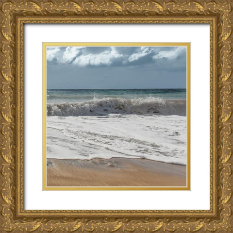 Relaxing Day 2 Gold Ornate Wood Framed Art Print with Double Matting by Prime, Marcus