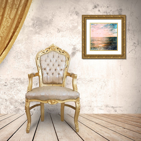 Relaxing Titan 1 Gold Ornate Wood Framed Art Print with Double Matting by Prime, Marcus