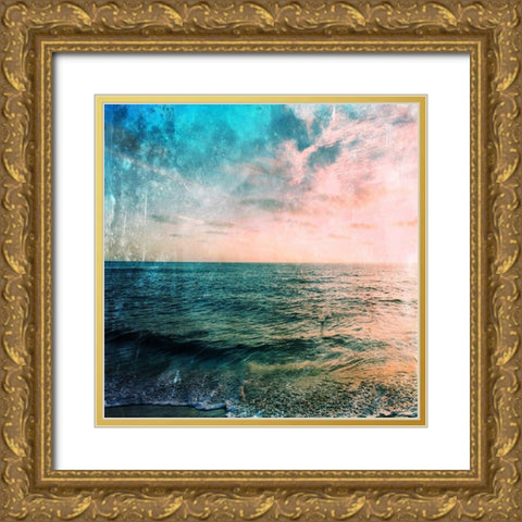 Relaxing Titan 2 Gold Ornate Wood Framed Art Print with Double Matting by Prime, Marcus