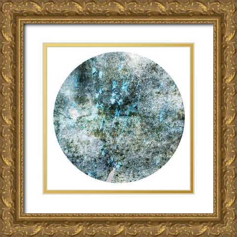 Urban Desires 2 Circle Gold Ornate Wood Framed Art Print with Double Matting by Prime, Marcus