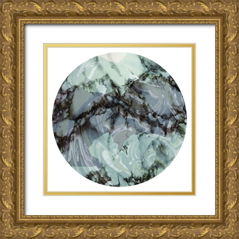 Evolutionary 1 Circle Gold Ornate Wood Framed Art Print with Double Matting by Prime, Marcus