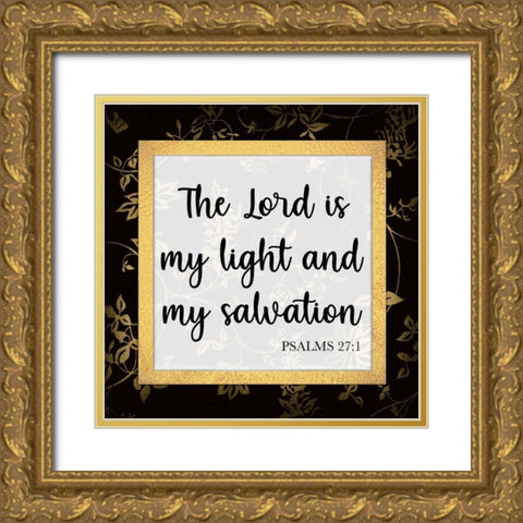Lords Salvation Gold Ornate Wood Framed Art Print with Double Matting by Prime, Marcus