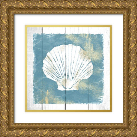 Coastal Embrace 2 Gold Ornate Wood Framed Art Print with Double Matting by Prime, Marcus