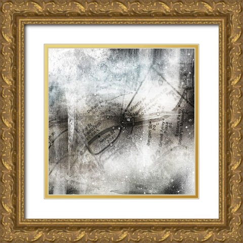 New York New York Gold Ornate Wood Framed Art Print with Double Matting by Prime, Marcus