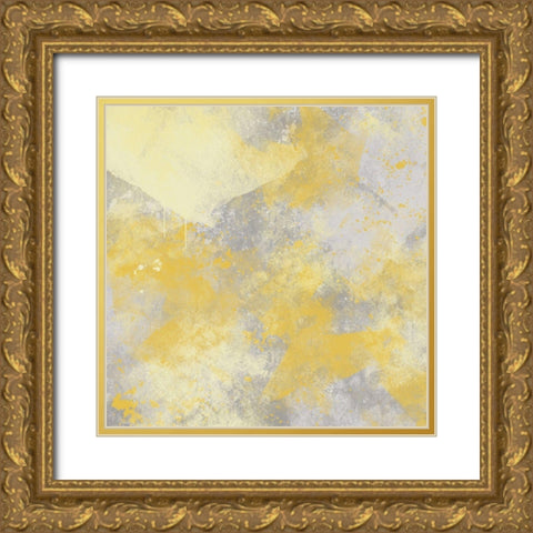 Sunshine And Streaks Gold Ornate Wood Framed Art Print with Double Matting by Prime, Marcus