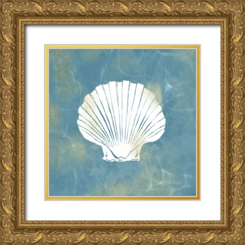 Coastal Embellishment 1 Gold Ornate Wood Framed Art Print with Double Matting by Prime, Marcus