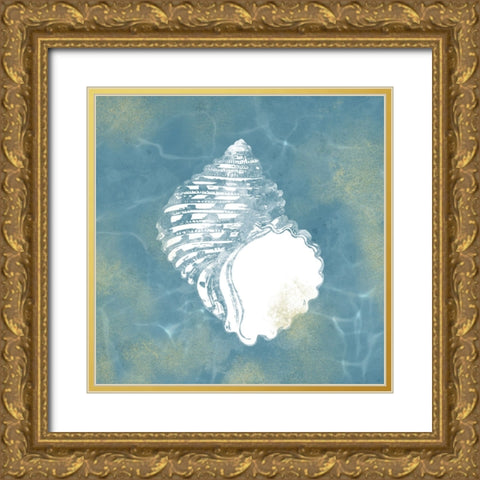 Coastal Embellishment 2 Gold Ornate Wood Framed Art Print with Double Matting by Prime, Marcus