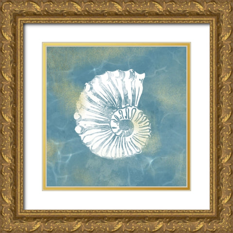 Coastal Embellishment 3 Gold Ornate Wood Framed Art Print with Double Matting by Prime, Marcus