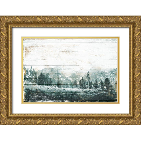 Into The Deep Gold Ornate Wood Framed Art Print with Double Matting by Villa, Mlli