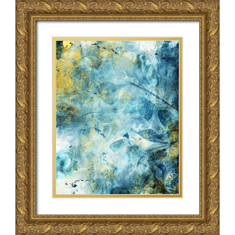 Stem Growth Gold Ornate Wood Framed Art Print with Double Matting by Villa, Mlli