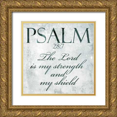 Bold Lord Gold Ornate Wood Framed Art Print with Double Matting by Villa, Mlli