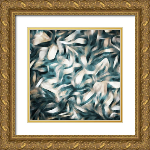 Lost In Gold Ornate Wood Framed Art Print with Double Matting by Villa, Mlli