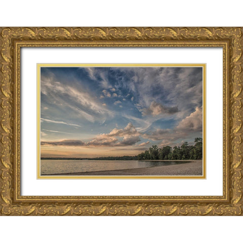 Idea Of Existence Gold Ornate Wood Framed Art Print with Double Matting by DeLuca, Pat