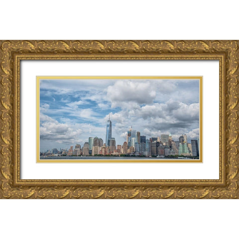 Requiem Of Fortune Gold Ornate Wood Framed Art Print with Double Matting by DeLuca, Pat
