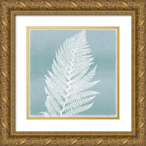 Spring Eden Floral 2 Gold Ornate Wood Framed Art Print with Double Matting by Lula Bijoux And Company