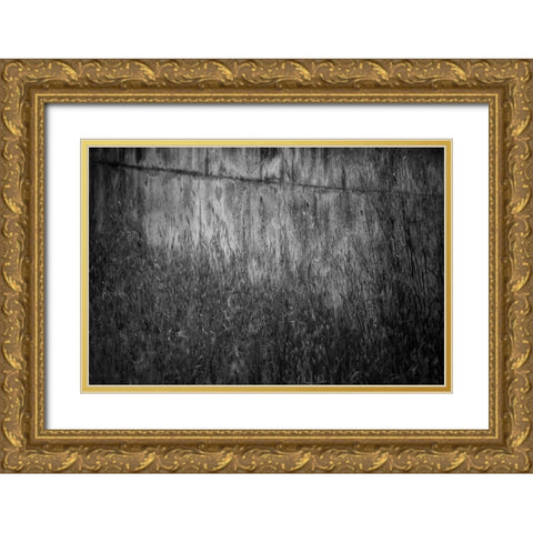 Knee Wall Gold Ornate Wood Framed Art Print with Double Matting by Rowland, Joseph