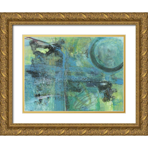 Envious Thoughts Gold Ornate Wood Framed Art Print with Double Matting by Haynes, Smith