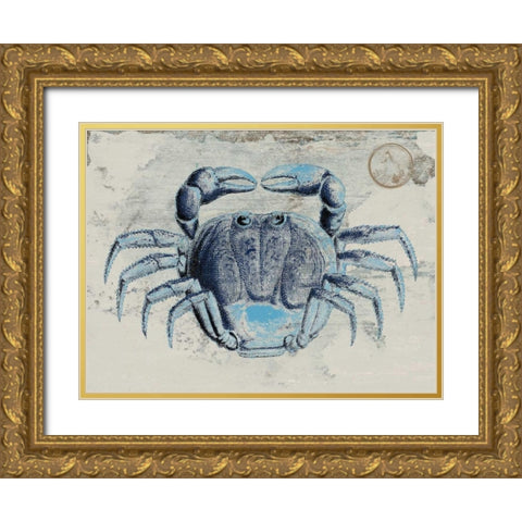 Mysterious Crustacean 2 Gold Ornate Wood Framed Art Print with Double Matting by Lewis, Sheldon