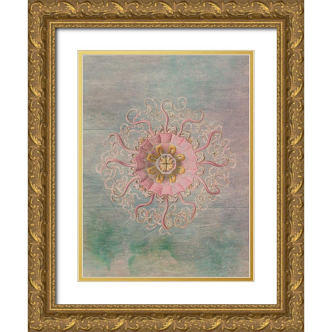 Taste The Ocean Gold Ornate Wood Framed Art Print with Double Matting by Lewis, Sheldon