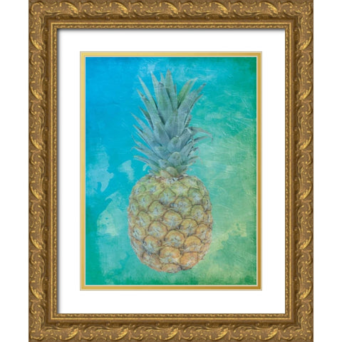 Sweet Pine Gold Ornate Wood Framed Art Print with Double Matting by Lewis, Sheldon
