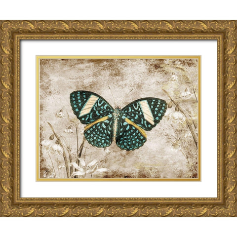 Beauty From Within 3 Gold Ornate Wood Framed Art Print with Double Matting by Lewis, Sheldon