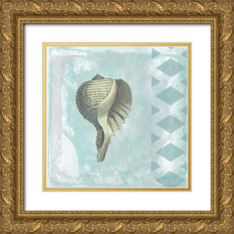 Tranquility 1 Gold Ornate Wood Framed Art Print with Double Matting by Lewis, Sheldon