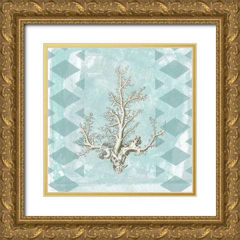 Tranquility 3 Gold Ornate Wood Framed Art Print with Double Matting by Lewis, Sheldon