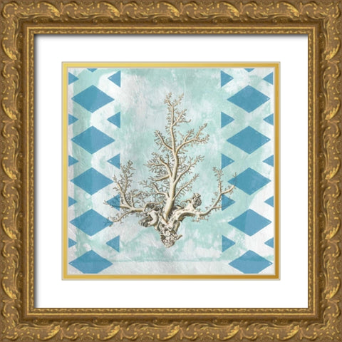 Tranquility 3 Gold Ornate Wood Framed Art Print with Double Matting by Lewis, Sheldon