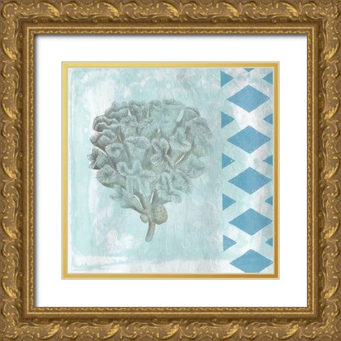 Tranquility 1 Gold Ornate Wood Framed Art Print with Double Matting by Lewis, Sheldon