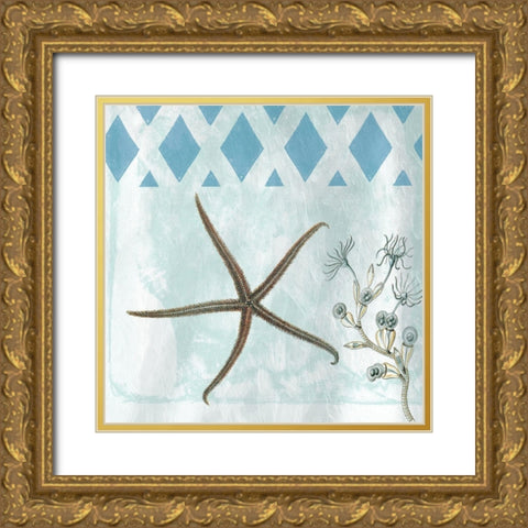 Tranquility 11 Gold Ornate Wood Framed Art Print with Double Matting by Lewis, Sheldon