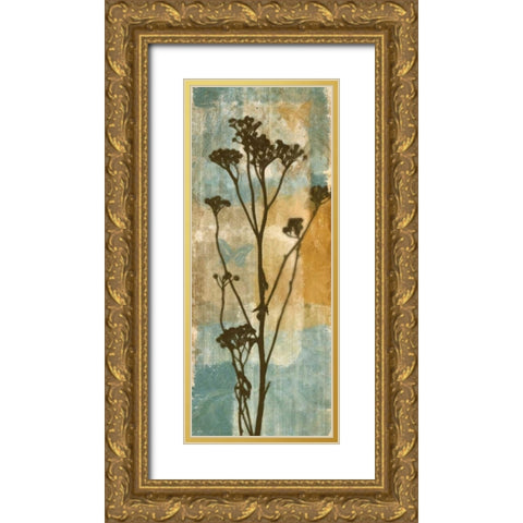 BOTANICAL BEAUTY II Gold Ornate Wood Framed Art Print with Double Matting by Greene, Taylor